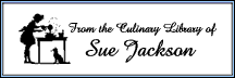Sue Jackson's bookplate Sue Jackson's bookplate